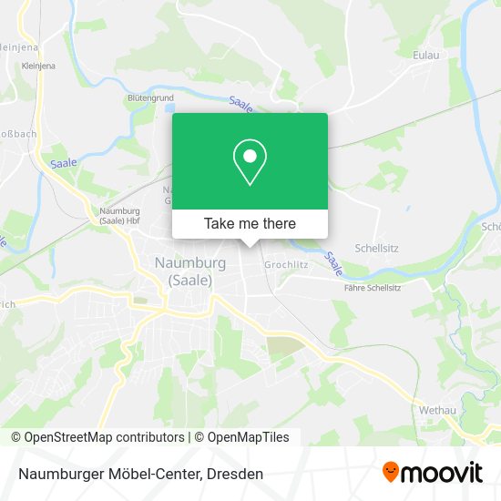Карта Naumburger Möbel-Center