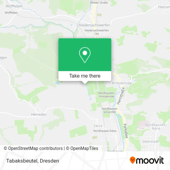 Карта Tabaksbeutel