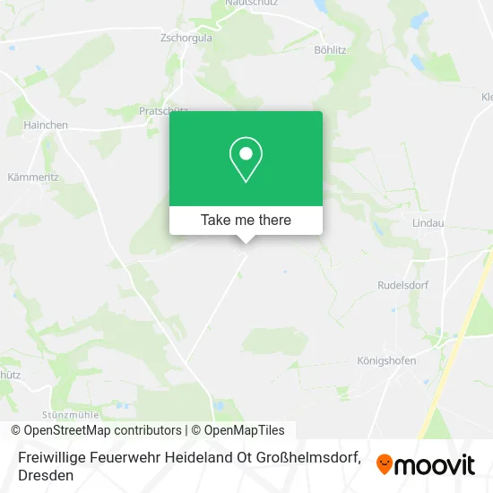 Карта Freiwillige Feuerwehr Heideland Ot Großhelmsdorf