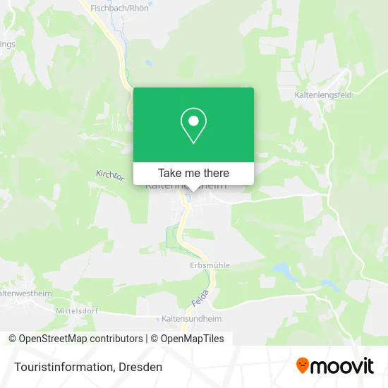 Карта Touristinformation