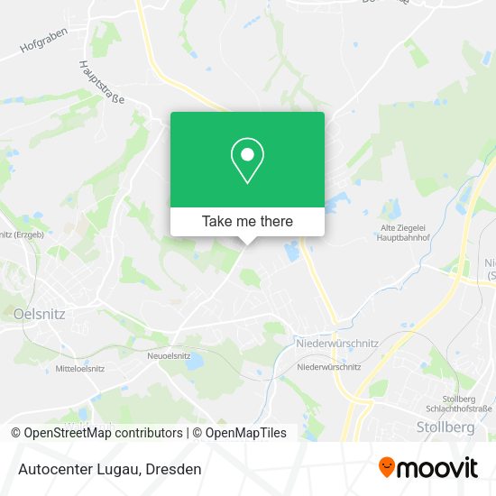 Карта Autocenter Lugau
