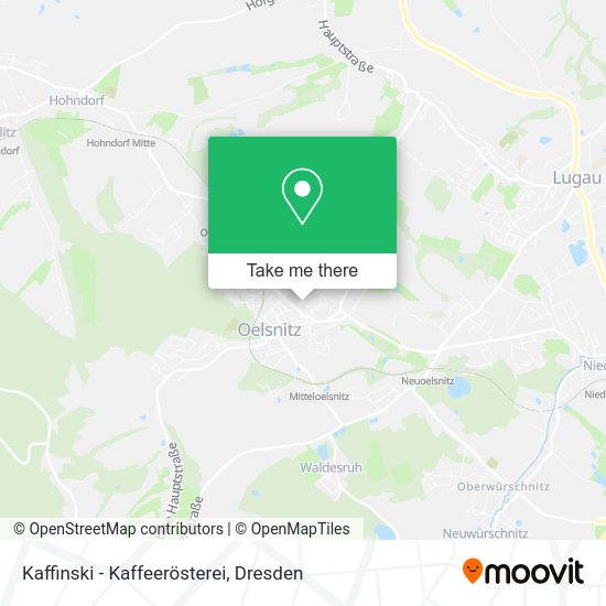 Карта Kaffinski - Kaffeerösterei