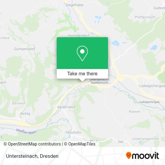 Карта Untersteinach