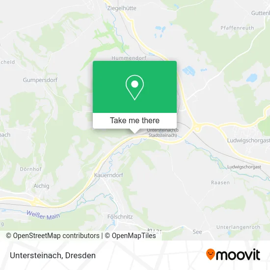 Карта Untersteinach