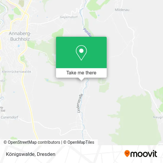 Карта Königswalde