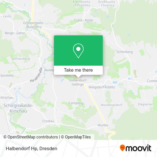 Карта Halbendorf Hp