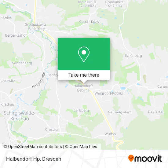 Карта Halbendorf Hp