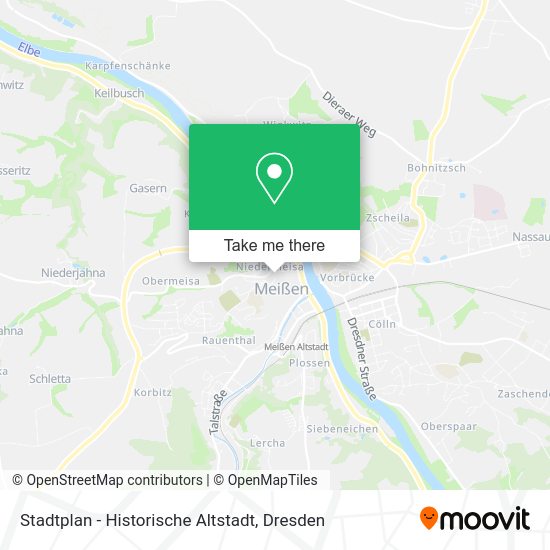 Карта Stadtplan - Historische Altstadt