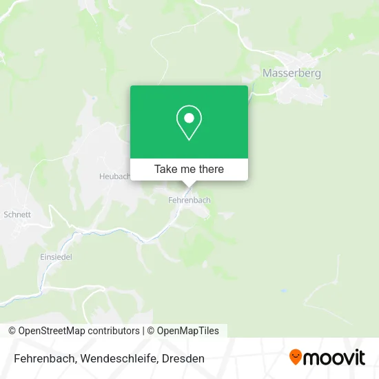Карта Fehrenbach, Wendeschleife