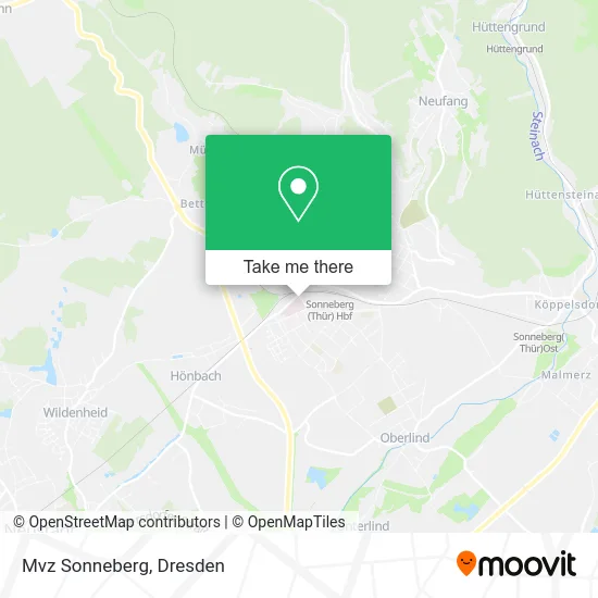 Карта Mvz Sonneberg