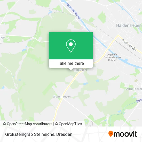 Карта Großsteingrab Steineiche