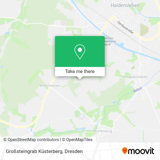 Карта Großsteingrab Küsterberg