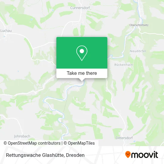 Rettungswache Glashütte map