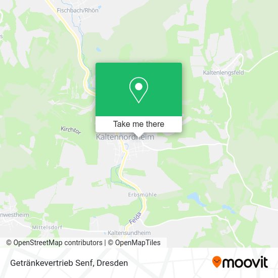 Карта Getränkevertrieb Senf