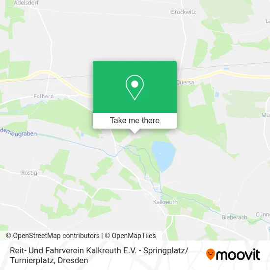 Карта Reit- Und Fahrverein Kalkreuth E.V. - Springplatz/ Turnierplatz