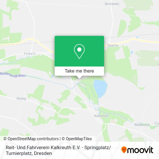 Карта Reit- Und Fahrverein Kalkreuth E.V. - Springplatz/ Turnierplatz