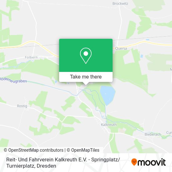 Карта Reit- Und Fahrverein Kalkreuth E.V. - Springplatz/ Turnierplatz