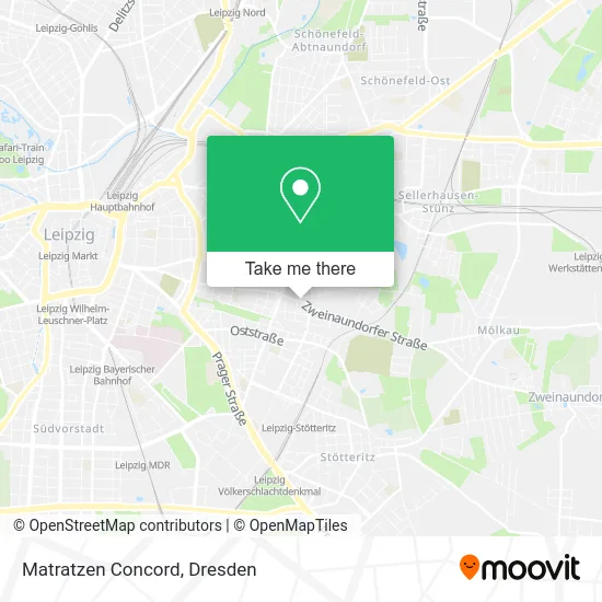 Карта Matratzen Concord