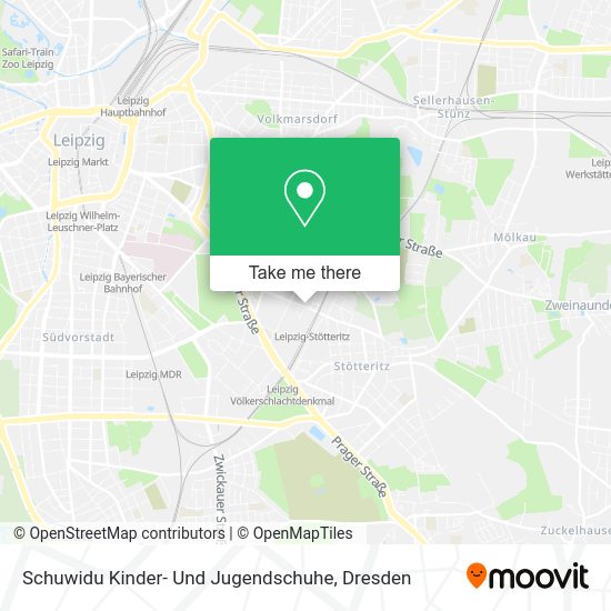 Карта Schuwidu Kinder- Und Jugendschuhe
