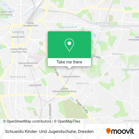 Карта Schuwidu Kinder- Und Jugendschuhe