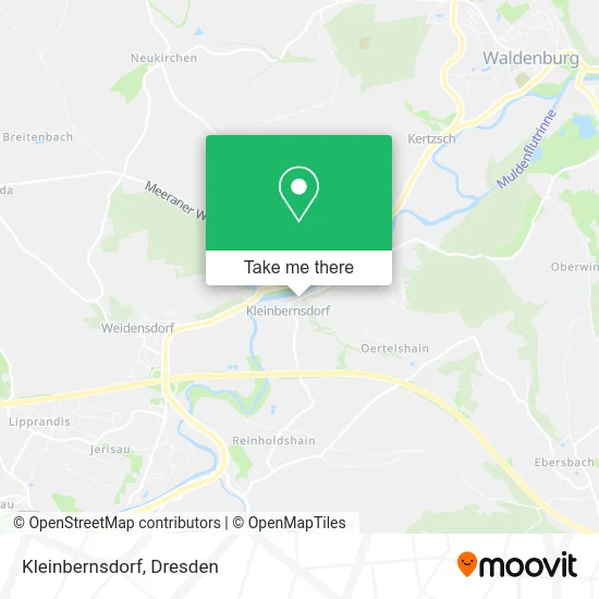 Карта Kleinbernsdorf