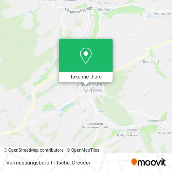 Карта Vermessungsbüro Fritsche