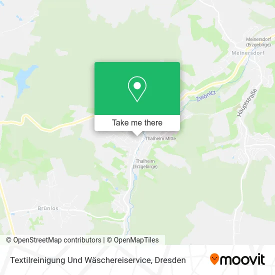 Карта Textilreinigung Und Wäschereiservice