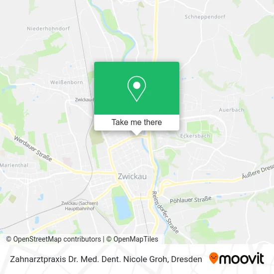 Карта Zahnarztpraxis Dr. Med. Dent. Nicole Groh