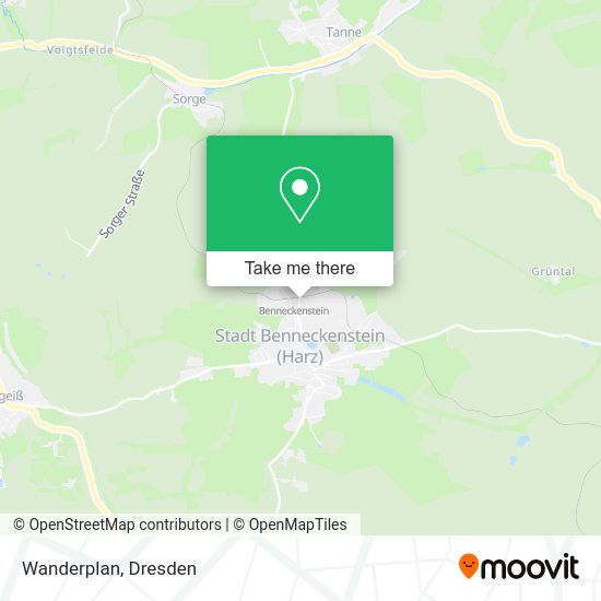 Карта Wanderplan