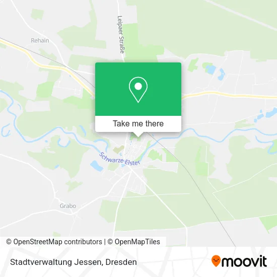 Карта Stadtverwaltung Jessen