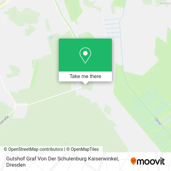 Карта Gutshof Graf Von Der Schulenburg Kaiserwinkel