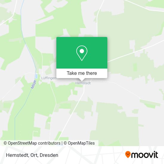 Карта Hemstedt, Ort
