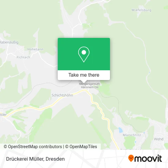 Карта Drückerei Müller