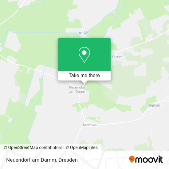 Карта Neuendorf am Damm