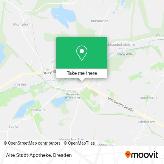 Карта Alte Stadt-Apotheke
