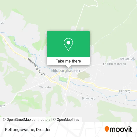 Карта Rettungswache