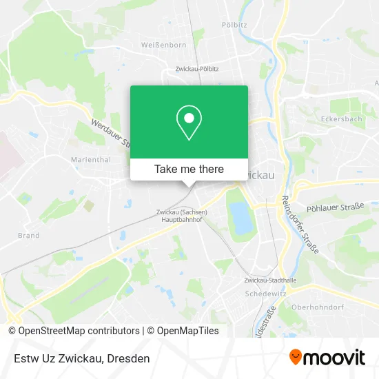 Карта Estw Uz Zwickau