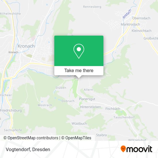 Карта Vogtendorf