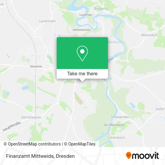 Карта Finanzamt Mittweida