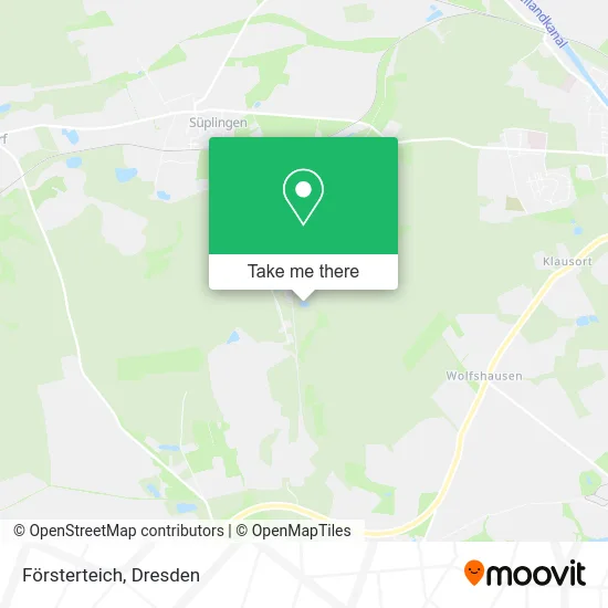 Карта Försterteich