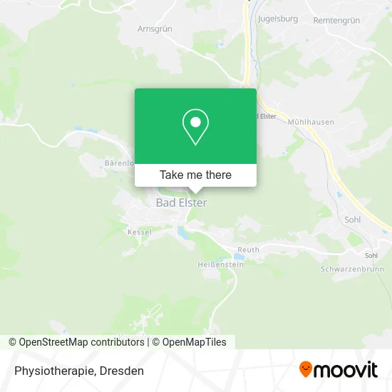 Карта Physiotherapie