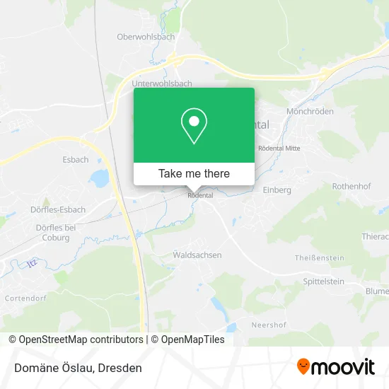 Domäne Öslau map