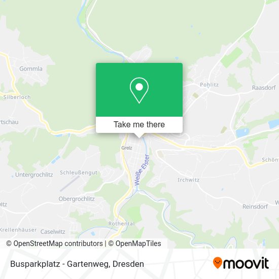 Карта Busparkplatz - Gartenweg