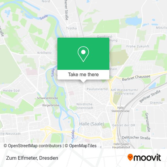 Карта Zum Elfmeter