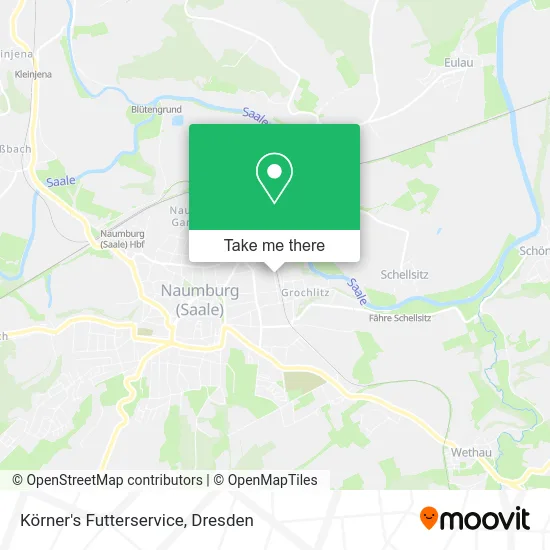 Карта Körner's Futterservice