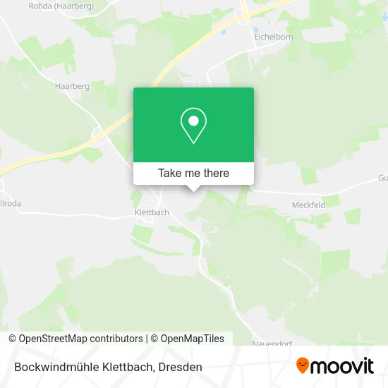 Карта Bockwindmühle Klettbach
