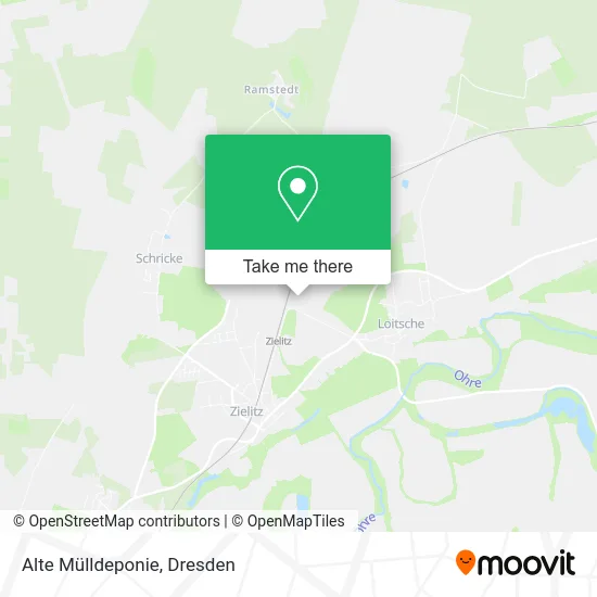 Карта Alte Mülldeponie