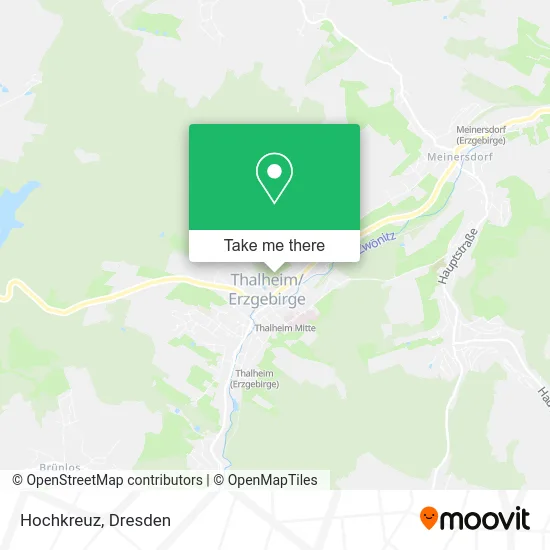 Карта Hochkreuz