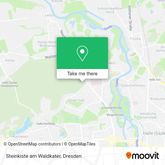 Карта Steinkiste am Waldkater