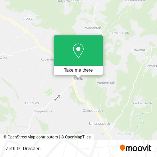 Карта Zettlitz